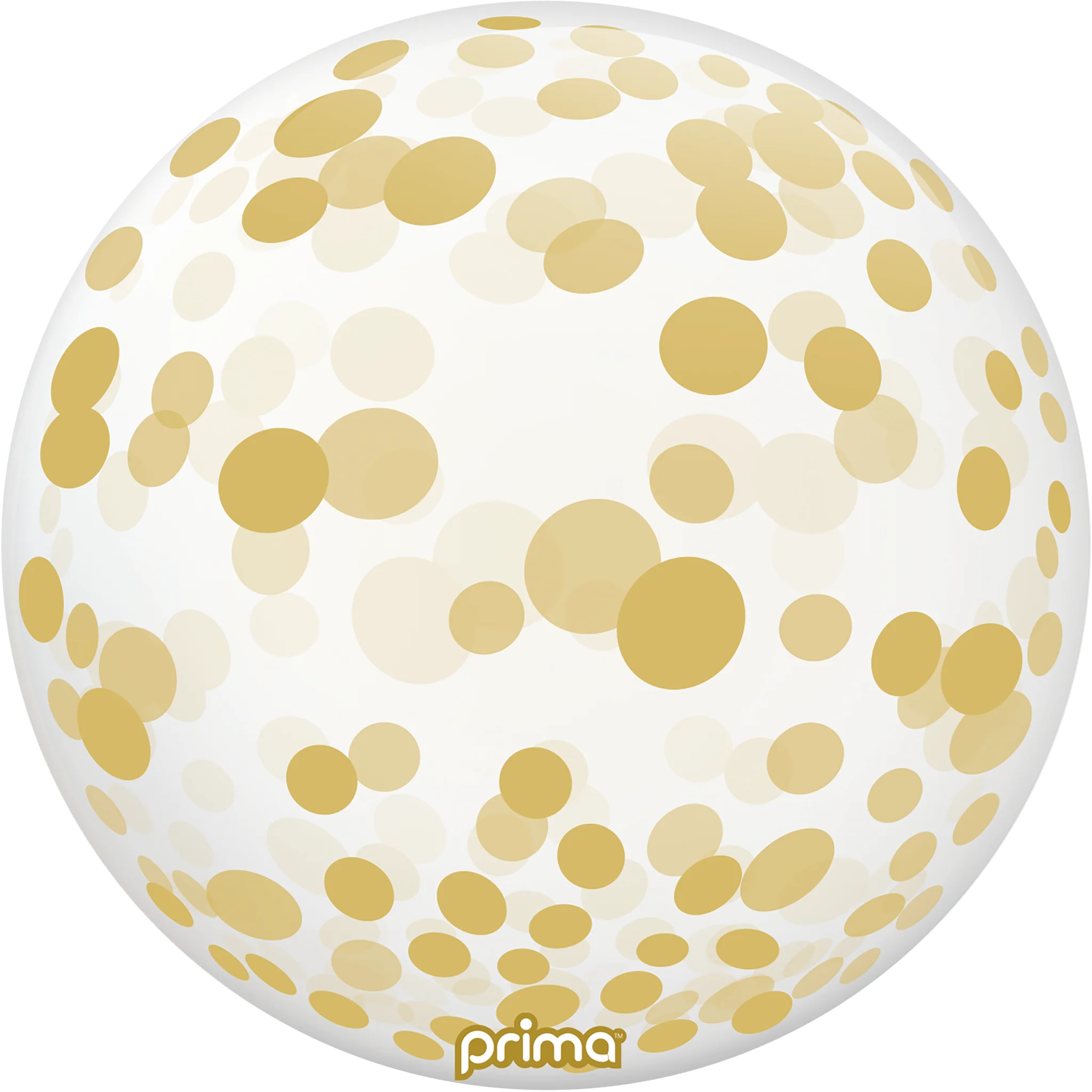 PRIMA 20" Gold Confetti Sphere™